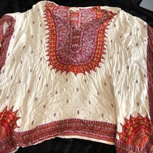 Boho Flowy Top